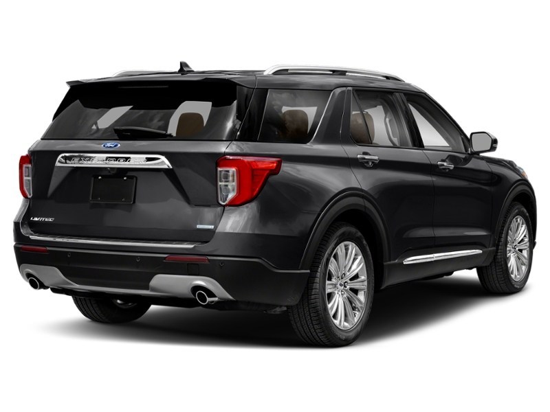 2021 Ford Explorer Limited 4WD Agate Black Metallic  Shot 6