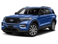 2020 Ford Explorer ST | 4WD | 3.0L | ROOF | PREM TECH | STREET PK Atlas Blue Metallic  Shot 1
