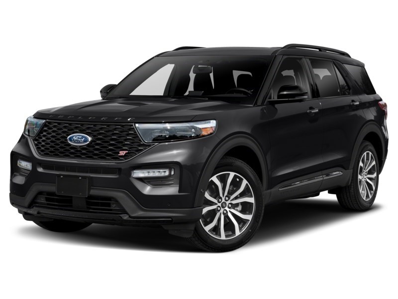2020 Ford Explorer ST 4WD Agate Black Metallic  Shot 4
