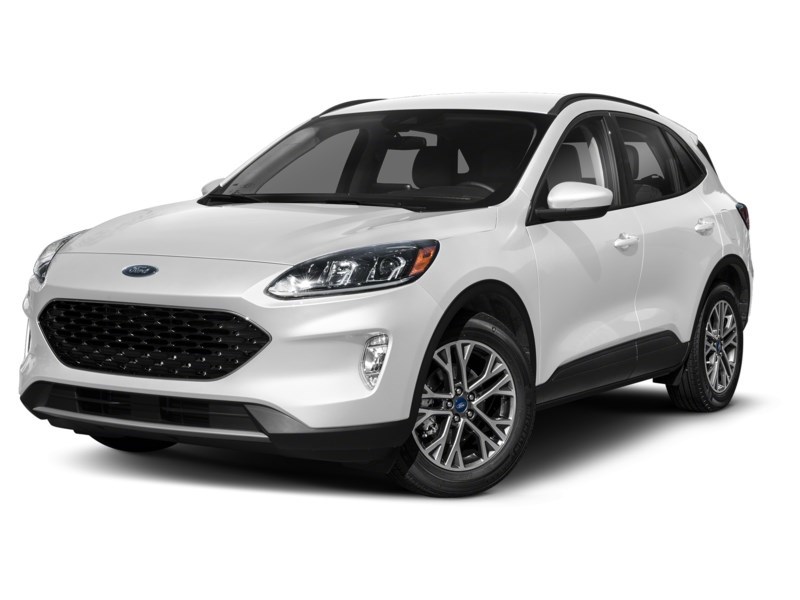 2022 Ford Escape SEL AWD Star White Metallic Tri-Coat  Shot 4