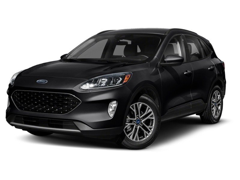 2020 Ford Escape SEL AWD Agate Black Metallic  Shot 4
