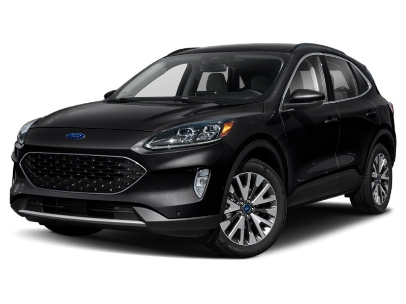 2020 Ford Escape Titanium Hybrid | AWD | ROOF | NAV | HTD STR WHL Agate Black Metallic  Shot 4