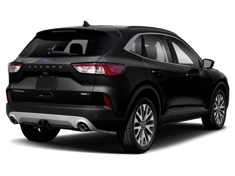 2020 Ford Escape Titanium Hybrid | AWD | ROOF | NAV | HTD STR WHL Agate Black Metallic  Shot 2