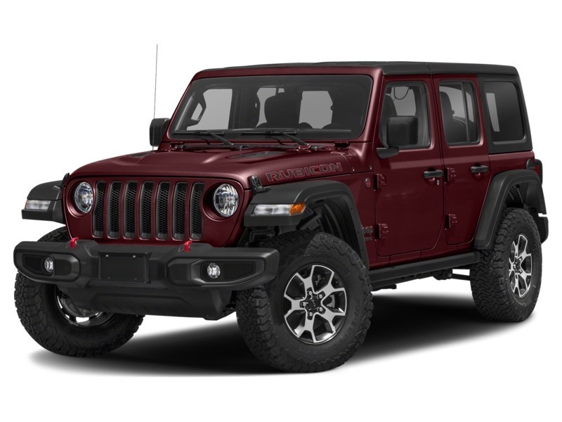 2021 Jeep Wrangler Unlimited Unlimited Rubicon 4x4 Snazzberry Pearl  Shot 24
