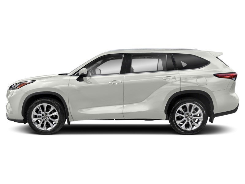 2021 Toyota Highlander Limited AWD Blizzard Pearl  Shot 3