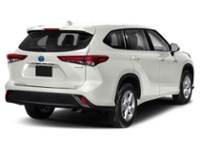 2021 Toyota Highlander Hybrid Hybrid XLE AWD Blizzard Pearl  Shot 6