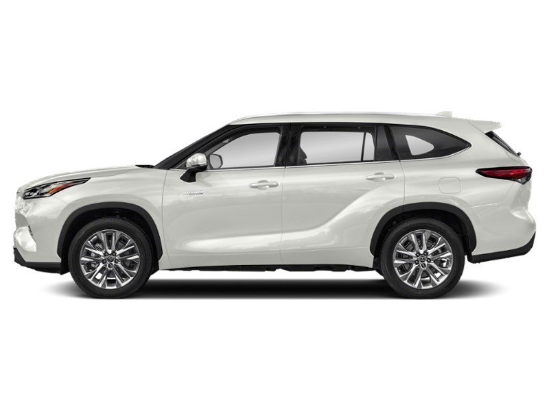 2021 Toyota Highlander Hybrid Hybrid Limited AWD Blizzard Pearl  Shot 3