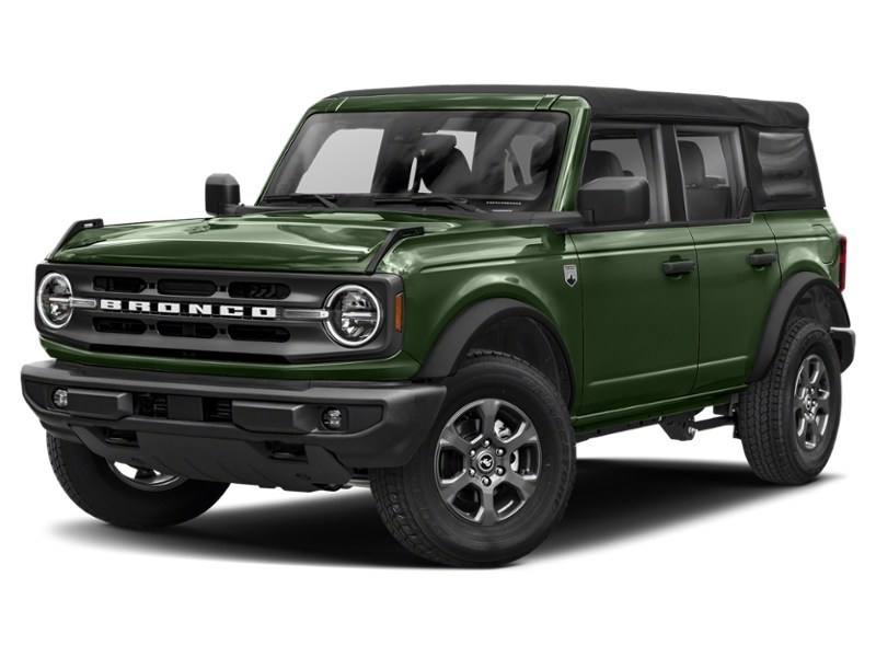 2022 Ford Bronco Big Bend 4 Door Advanced 4x4 Eruption Green Metallic  Shot 1