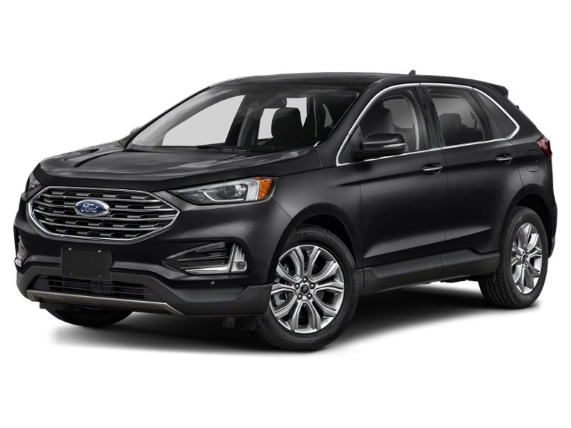 2022 Ford Edge Titanium AWD Agate Black Metallic  Shot 47
