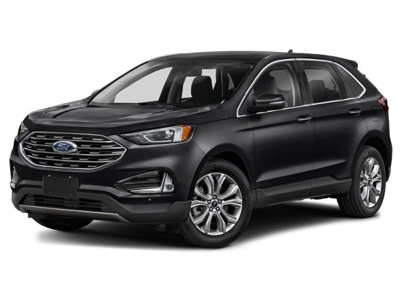 2022 Ford Edge Titanium AWD Agate Black Metallic  Shot 44