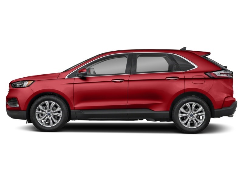 2022 Ford Edge Titanium | AWD | ROOF | HTD STR WHL | B&O | 20s Rapid Red Metallic Tinted Clearcoat  Shot 3