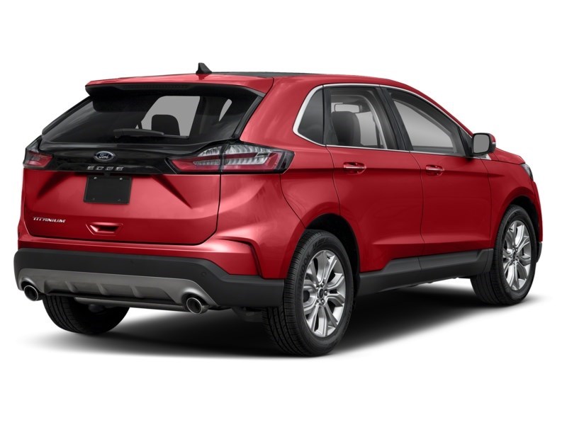 2022 Ford Edge Titanium | AWD | ROOF | HTD STR WHL | B&O | 20s Rapid Red Metallic Tinted Clearcoat  Shot 2