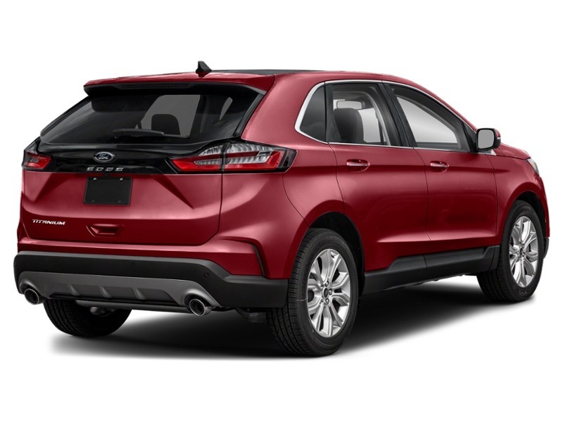 2022 Ford Edge Titanium AWD Rapid Red Metallic Tinted Clearcoat  Shot 2