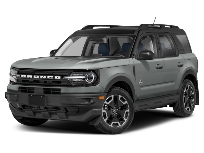 2022 Ford Bronco Sport Outer Banks 4x4 Cactus Grey  Shot 1