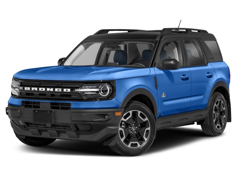 2022 Ford Bronco Sport Outer Banks 4x4 Velocity Blue Metallic  Shot 5