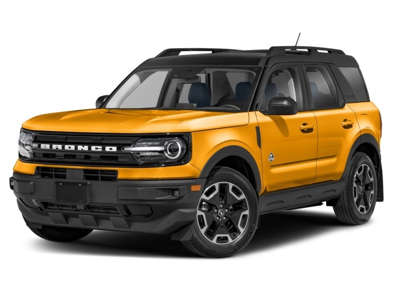 2022 Ford Bronco Sport Outer Banks 4x4 Cyber Orange Metallic Tri-Coat  Shot 45