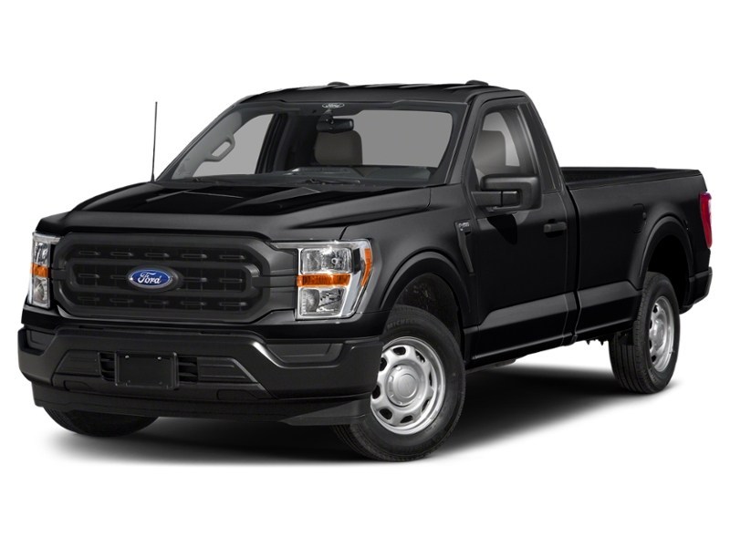 2022 Ford F-150 XL 4WD Reg Cab 6.5' Box Agate Black Metallic  Shot 1