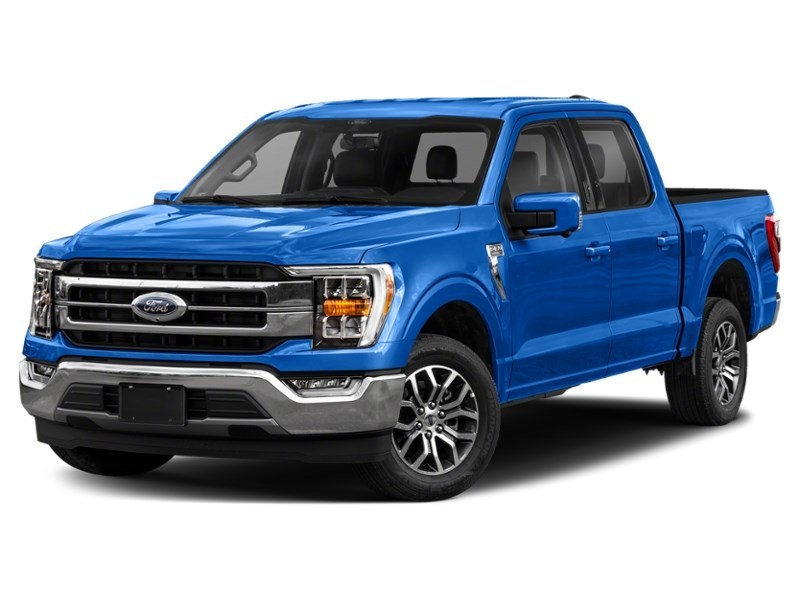 2021 Ford F-150 LARIAT 4WD SuperCrew 5.5' Box Velocity Blue Metallic  Shot 24