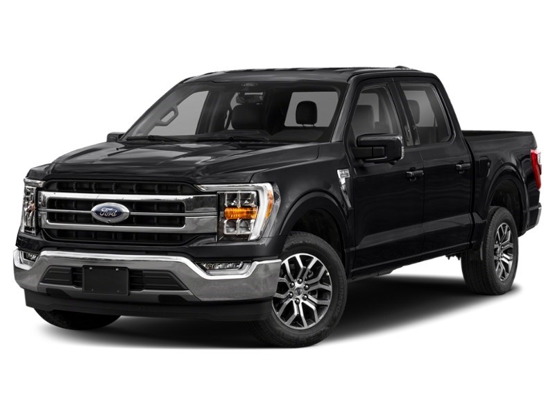 2021 Ford F-150 LARIAT 4WD SuperCrew 5.5' Box Agate Black Metallic  Shot 4