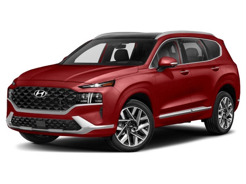 2022 Hyundai Santa Fe Ultimate Calligraphy AWD Flame Red  Shot 1