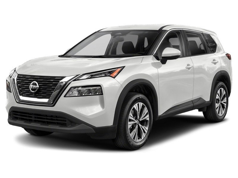2022 Nissan Rogue AWD SV Pearl White Pearl Metallic  Shot 4