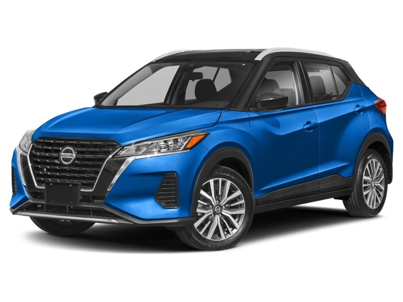 2021 Nissan Kicks SV FWD Electric Blue Metallic/Super Black  Shot 39
