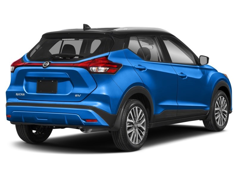 2021 Nissan Kicks SV FWD Electric Blue Metallic/Super Black  Shot 44
