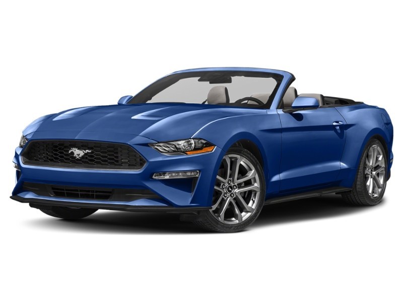 2022 Ford Mustang EcoBoost Convertible Atlas Blue Metallic  Shot 13