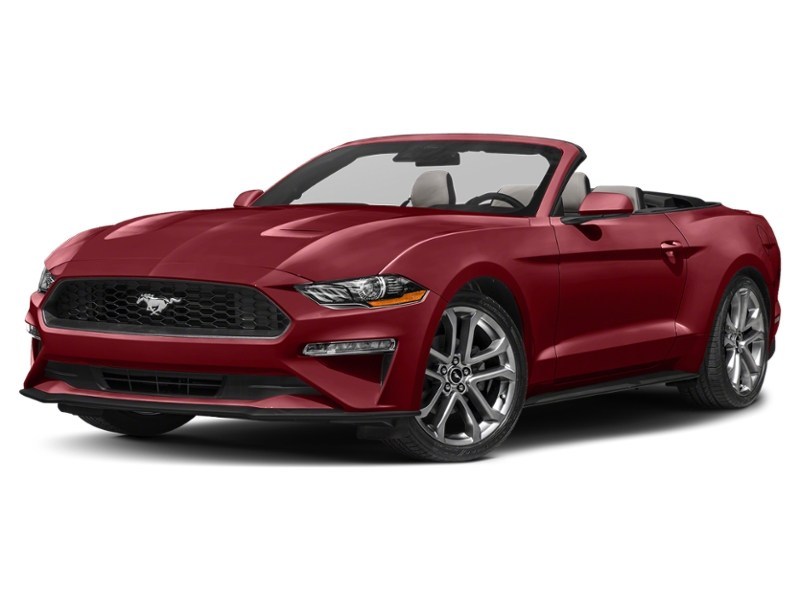 2022 Ford Mustang EcoBoost Convertible Rapid Red Metallic Tinted Clearcoat  Shot 19