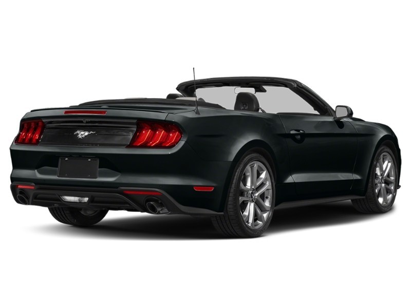 2022 Ford Mustang EcoBoost Convertible Shadow Black  Shot 36
