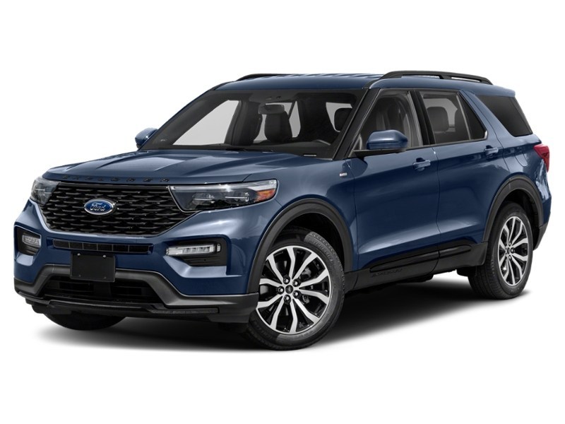 2022 Ford Explorer ST-Line 4WD Stone Blue Metallic  Shot 22