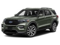 2022 Ford Explorer ST-Line 4WD Forged Green Metallic  Shot 40