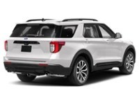 2022 Ford Explorer ST-Line 4WD Star White Metallic Tri-Coat  Shot 8