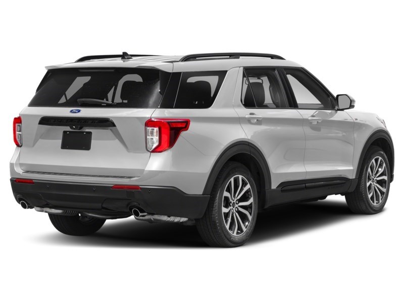2023 Ford Explorer ST-Line 4WD Star White Metallic Tri-Coat  Shot 6