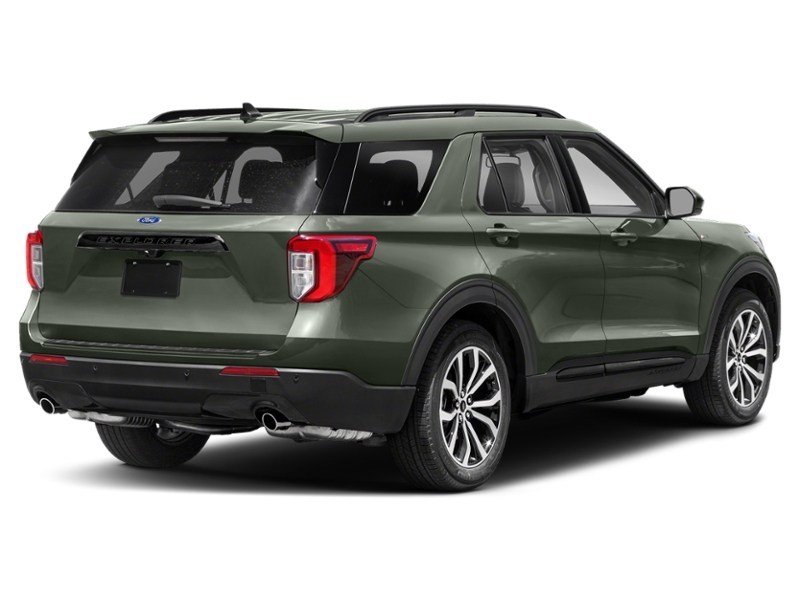 2022 Ford Explorer ST-Line 4WD Forged Green Metallic  Shot 42