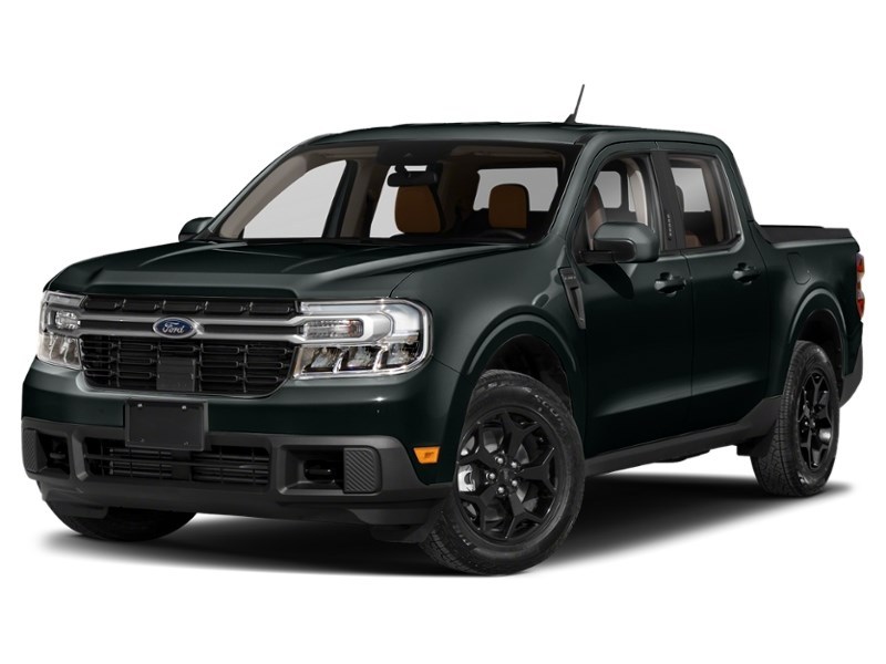 2024 Ford Maverick LARIAT AWD SuperCrew Shadow Black  Shot 1