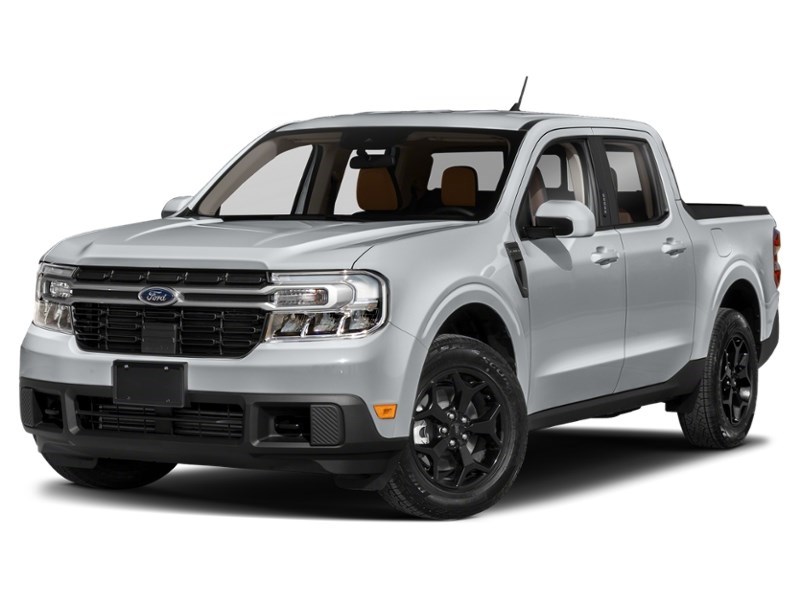 2024 Ford Maverick LARIAT Advanced AWD SuperCrew Iconic Silver Metallic  Shot 19
