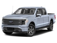 2022 Ford F-150 Lightning LARIAT 4WD SuperCrew 5.5' Box Iced Blue Silver Metallic  Shot 4