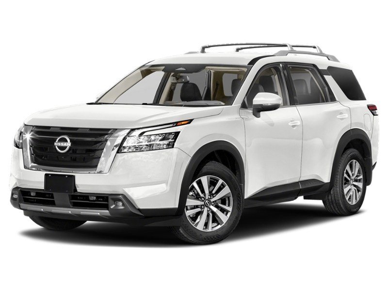 2023 Nissan Pathfinder SL 4WD Pearl White TriCoat  Shot 1