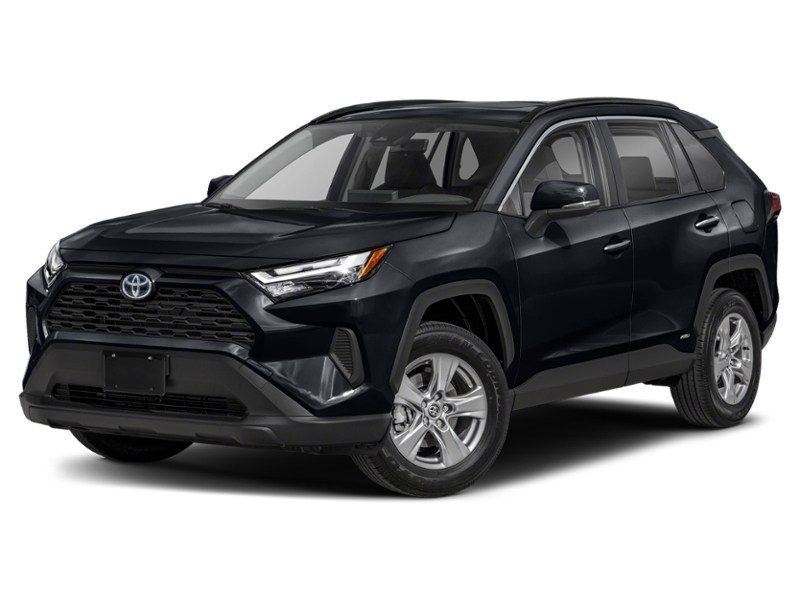 2022 Toyota RAV4 Hybrid Hybrid XLE AWD Midnight Black Metallic  Shot 17