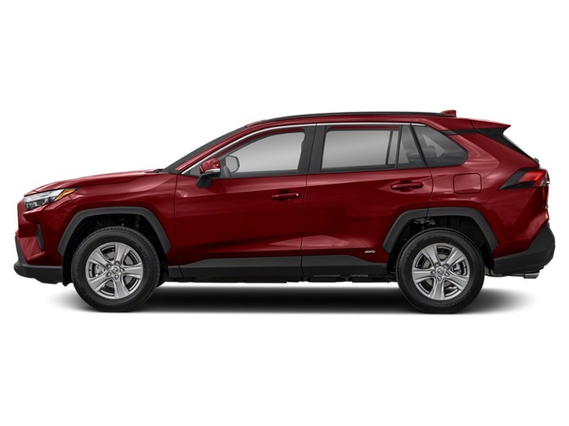 2022 Toyota RAV4 Hybrid Hybrid XLE AWD Ruby Flare Pearl  Shot 22