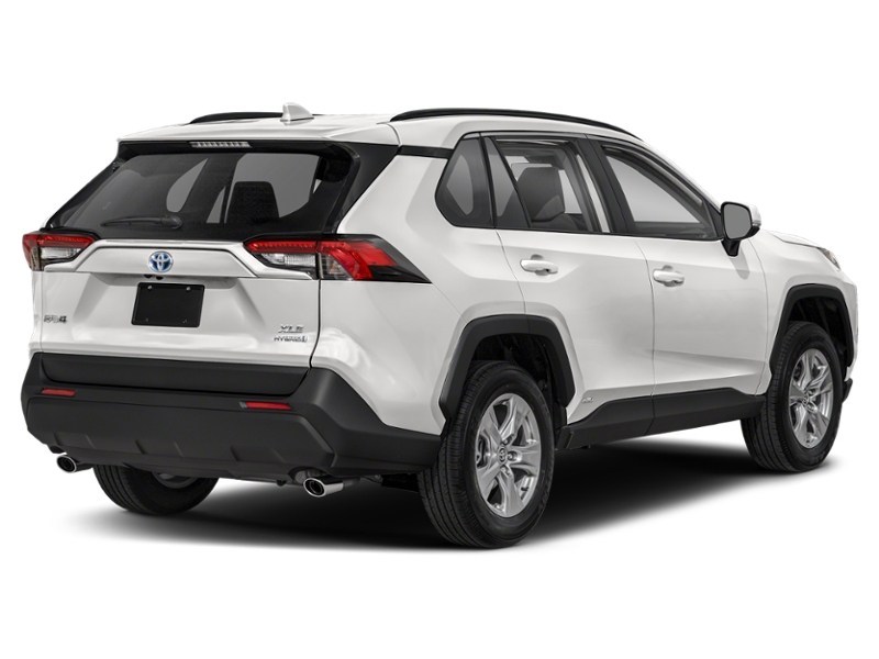 2022 Toyota RAV4 Hybrid Hybrid XLE AWD Super White  Shot 12