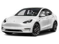 2023 Tesla Model Y Long Range AWD Pearl White Multi-Coat  Shot 4