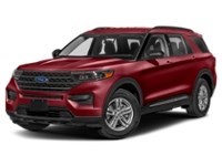 2023 Ford Explorer XLT 4WD Rapid Red Metallic Tinted Clearcoat  Shot 28
