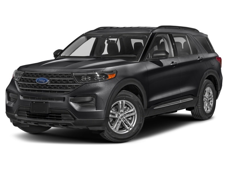 2023 Ford Explorer XLT 4WD Agate Black Metallic  Shot 44