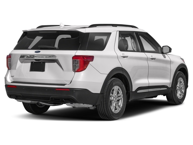 2023 Ford Explorer XLT 4WD Star White Metallic Tri-Coat  Shot 2