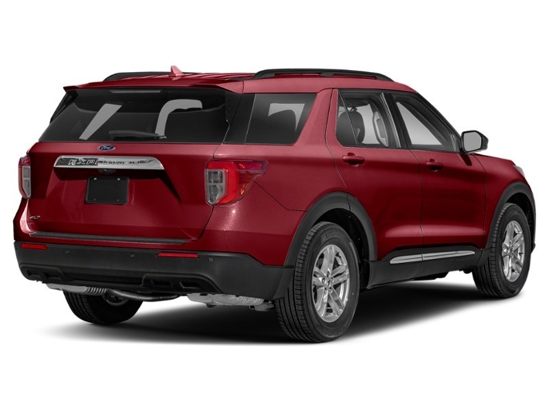 2023 Ford Explorer XLT 4WD Rapid Red Metallic Tinted Clearcoat  Shot 30