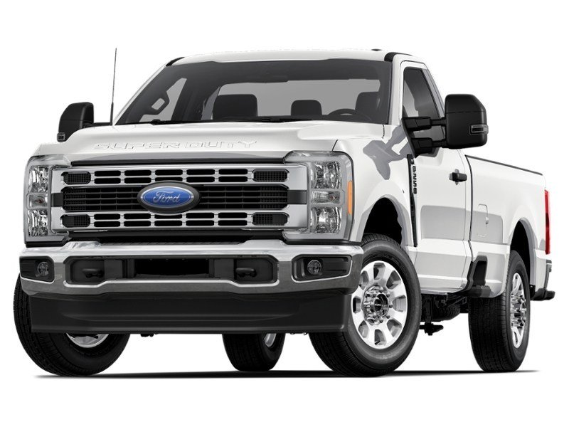 2027 Ford F-250 XLT 4WD Reg Cab 8' Box Oxford White  Shot 3