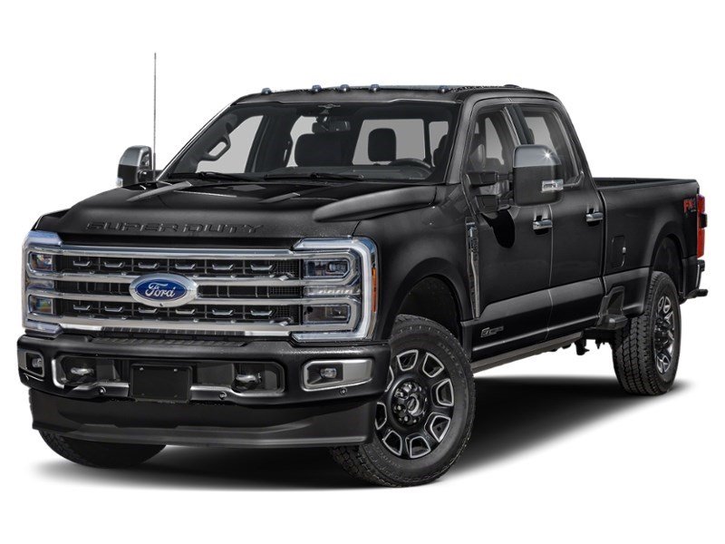 2024 Ford Super Duty F-350 DRW Platinum 4WD Crew Cab 8' Box Agate Black Metallic  Shot 36