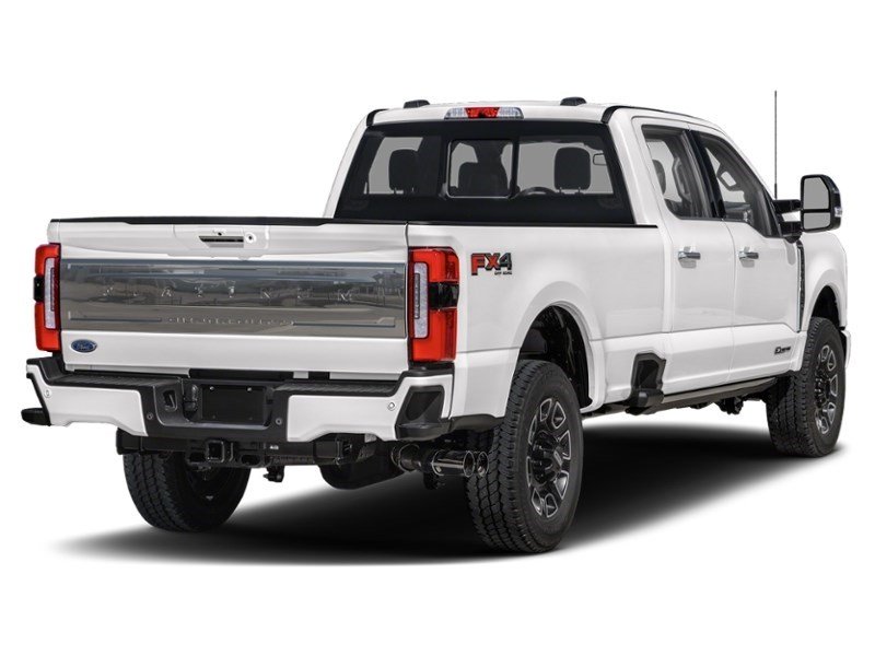 2024 Ford Super Duty F-350 DRW Platinum 4WD Crew Cab 8' Box Star White Metallic Tri-Coat  Shot 6